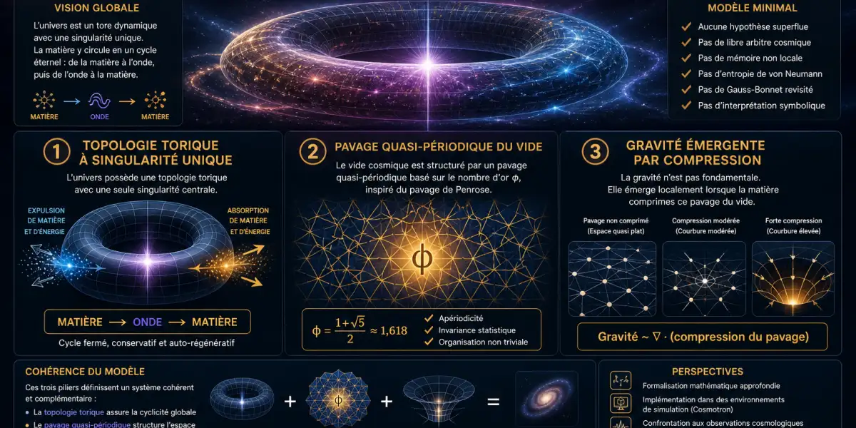 Le Cycle Torique Universel : vers une formalisation minimale en trois piliers.