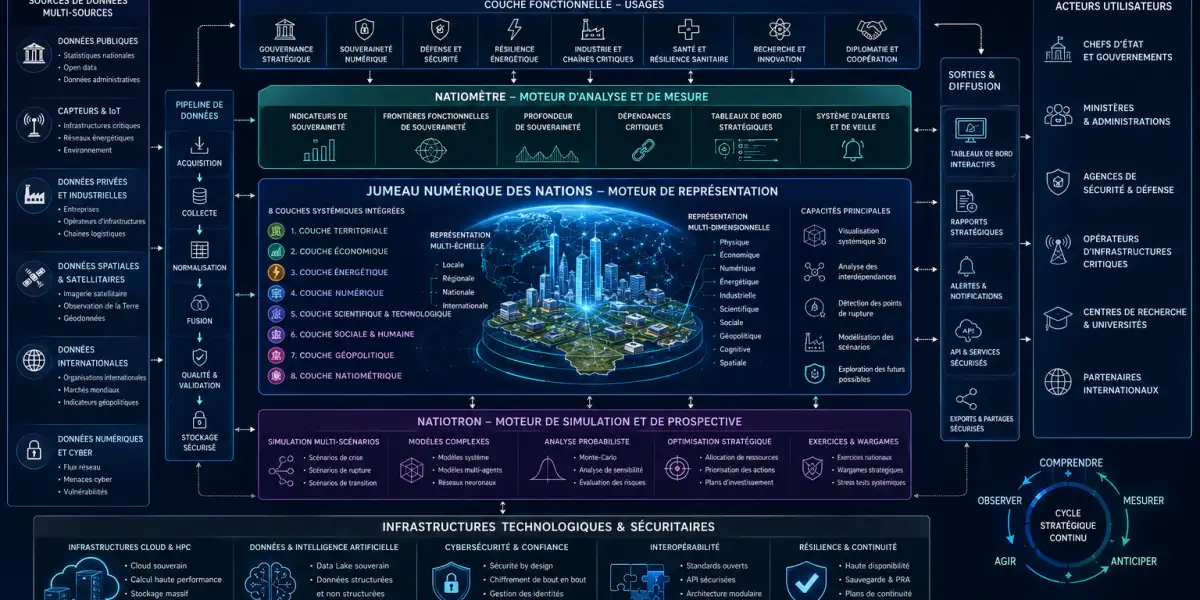 LE JUMEAU NUMÉRIQUE DES NATIONS. Document de présentation technique.