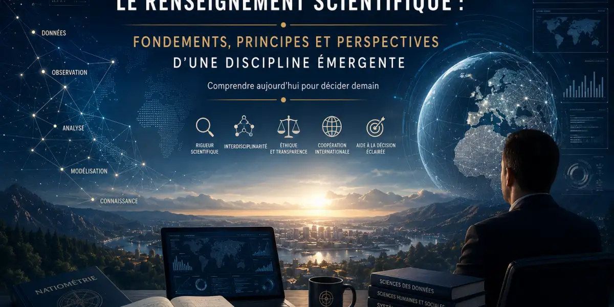 Le renseignement scientifique : fondements, principes et perspectives d'une discipline émergente.