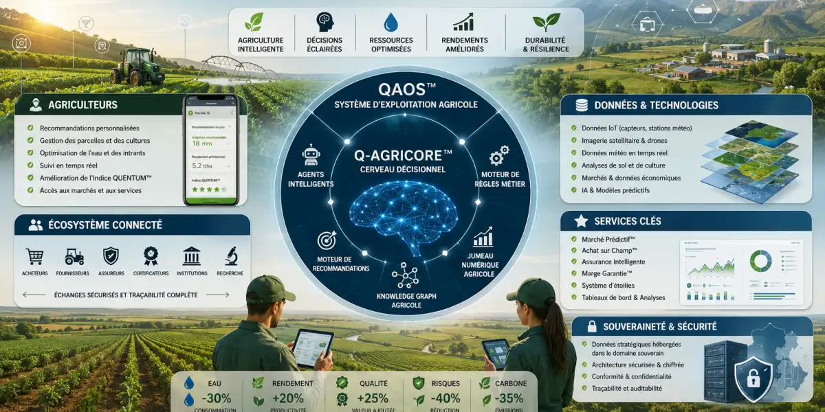 ARCHITECTURE FONCTIONNELLE ET TECHNIQUE de la Plateforme Smart Agriculture IA.