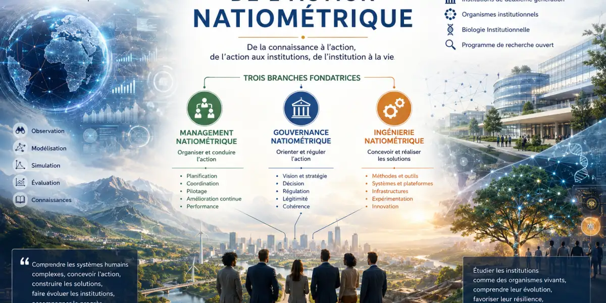 Vers les Sciences de l'Action Natiométrique. L'émergence du Management Natiométrique, de la Gouvernance Natiométrique et de l'Ingénierie Natiométrique.