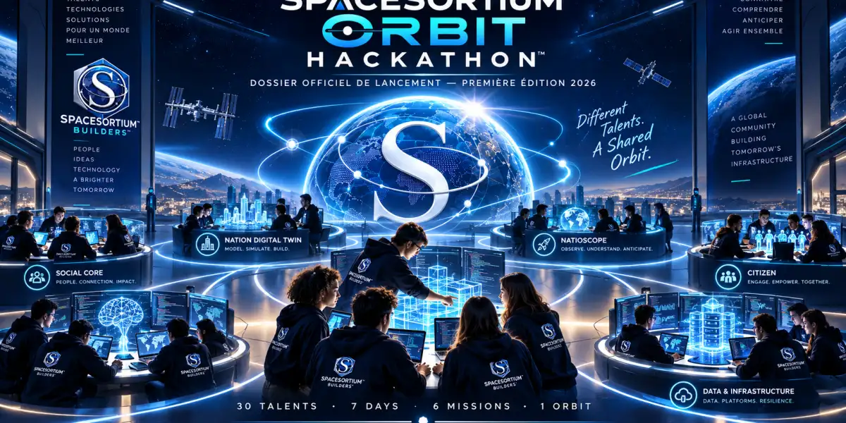 SPACESORTIUM ORBIT HACKATHON™. DOSSIER OFFICIEL DE LANCEMENT.