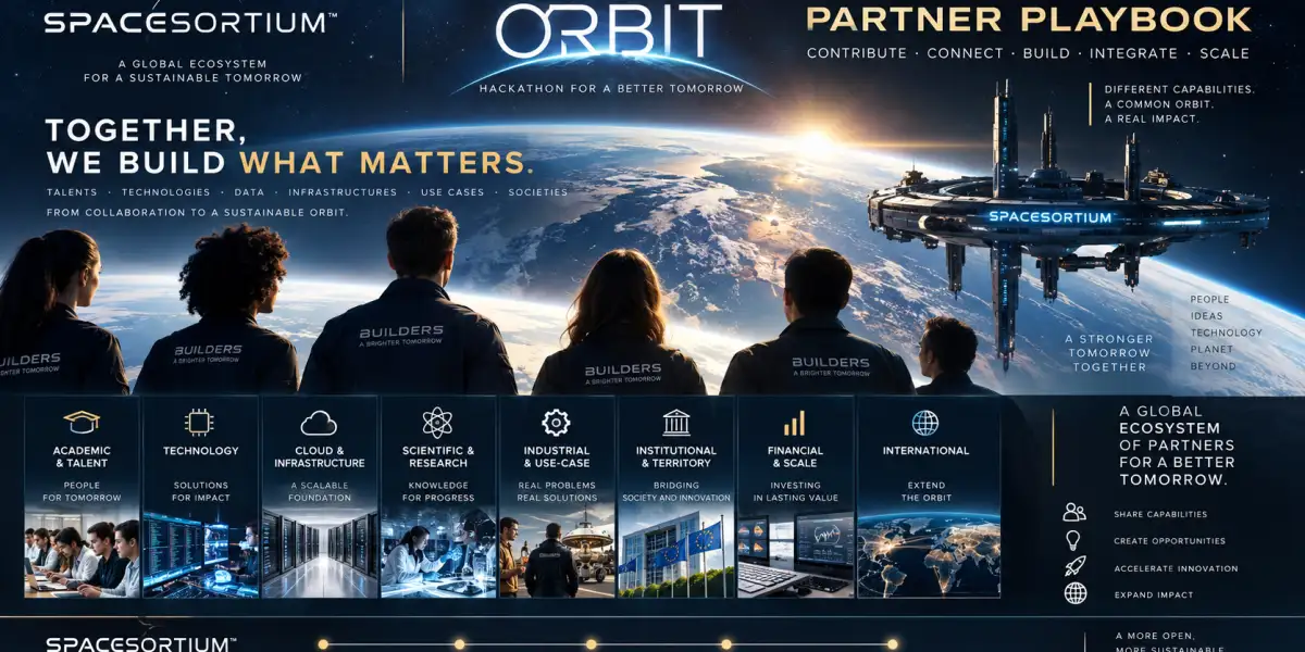 SPACESORTIUM ORBIT™. Guide stratégique de partenariat pour l’opération de mise en orbite de SPACESORTIUM™.