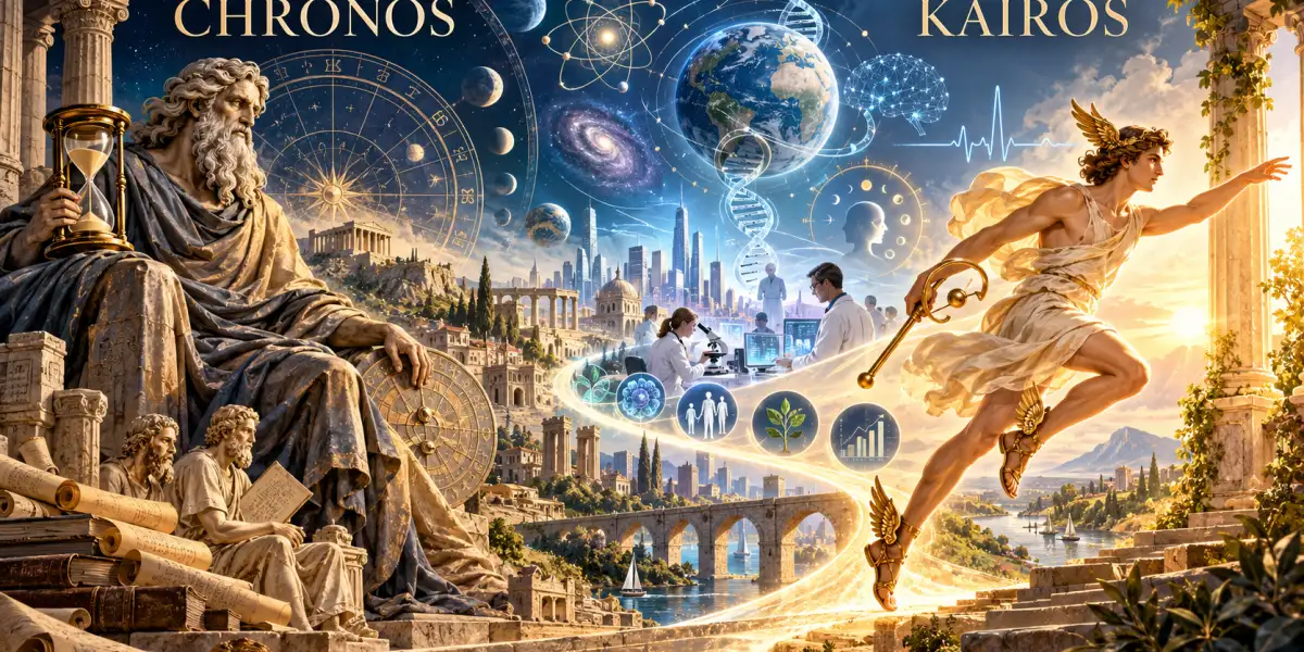 CHRONOS ET KAIROS. Aux origines de deux conceptions du temps qui traversent encore notre monde.