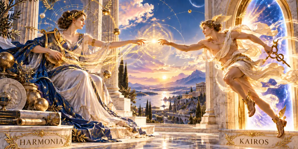 HARMONIA RENCONTRE KAIROS. L’accord juste au moment juste.
