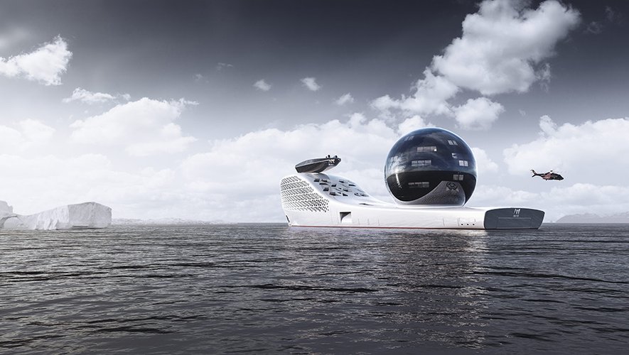 Earth 300 : l’incroyable yacht nucléaire pour étudier la planète - ladepeche.fr